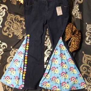 1003 jeaniemade Size 15 LEI Brand Bell-Bottoms